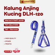 Dog Harness + Lead ( Dog Cat Animal BodyTALI) DLH-120