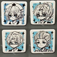 MBTI comic version square bar 16 type personality friend gift peripheral i people e people comic exh