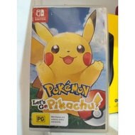 [USED] Nintendo Switch Pokemon Pikachu Lets Go