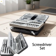 JEWELRYBOXSS Screwdriver Set, Ergonomic Handle Multifunctional Tool Set, Manual Tool Storage Box  66