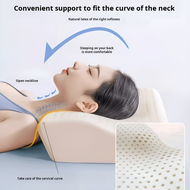 Acurve Natural latex neck pillow cervical spine special sleep massage latex pillow neck massage pillow