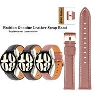 20mm 22mm Fashion Leather Band Strap For Samsung Galaxy Watch 6 5 4 3 / Watch6 Classic 43mm 47mm / Active 2 40mm 44mm / Gear S3