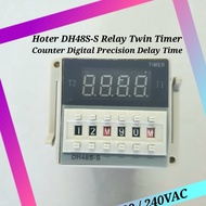 Twin Timer Relay Hoter DH48S-S Digital Precision/Relay Timer Counter Digital Precision