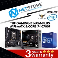 PWP ASUS TUF GAMING B560M-PLUS WIFI mATX & INTEL CORE I7-10700F PROCESSOR