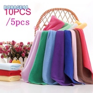 BORAGE44 10pcs Towel Square Soothing Useful Cleaning Towels
