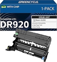 greencycle 1 Pack DR920 Compatible Drum Unit Replacement for DR-920 Black Drum Compatible with Broth