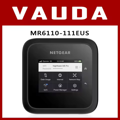 Unlocked NETGEAR Nighthawk M6 5G WiFi 6 Mobile Router - MR6110-111EUS Eu Version Unlocked N78 suppor