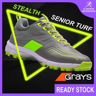 Grays Stealth 1.0 Hockey Shoes Kasut Hoki Turf Shoe Hockey Shoe Grey