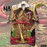 NAPA Hawaii เสื้อฮาวายลายท้าวเวสสุวรรณ A356