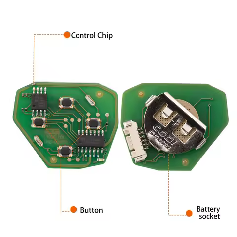 CG A05-3+1 TOYO.TA(3+1) 4 Buttons Wire Remote Key Used with CGDl K2 Remote Key Programmer