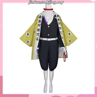 PMO Demon Slayer Kimetsu no Yaiba To the Hashira Training Gyomei Himejima cosplay cloth Halloween pa