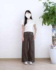 Moci韓國秋季扯布褲