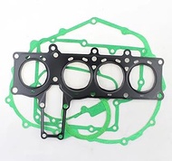Motorcycle Engine Cylinder Gasket Kit Block Head Cover Gasket Set Compatible for Honda CBR250R CBR25