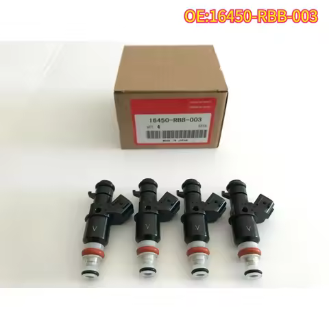 High quality New For 1/4PCS 16450-RBB-003 fuel injector is suitable 2004-2008 Honda Civic Acura TSX/