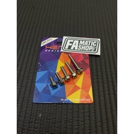 M6 bolt thread 10 length 1 cm - 6 cm hexagonal model 2 keys HengOriginal