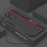 Case SAMSUNG Galaxy A73 5G / A53 5G / A33 5G / A32 4G fashion silicone Cover BMW M lucky sofcase