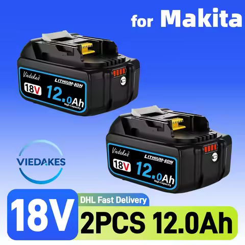 ️☑CE certified 18v 8AH/10AH/12AH Rechargeable original Battery◈ for makita drill DTD173 DDF487 DGA40