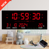 JH-3615B ใหม่ นาฬิกาDigital LED นาฬิกาดิจิตอลแอลอีดี ตกแต่งบ้านแขวนผนัง นาฬิกาตั้งโต๊ะได้ สินค้าพร้อ