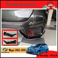 Perodua Myvi 2017-2020 Gear Up Rear Skirt With Paint+Lining