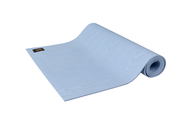 【USHaS ‧ 瑜癒】天然橡膠木紋瑜珈墊 4mm-薄霧藍