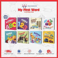 MINI BOARDBOOK - LEARNING TIME : MY FIRST WORDS