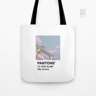 PANTONE 90s Anime Canvas Tote Bag