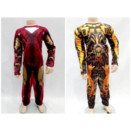 Superhero Kids Costume Kids Boy Superhero Cosplay Ironman/Bumblebee