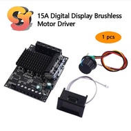 [Ready Stock Supply] 1pc 6-72V Digital Display DC Brushless Motor Driver Three-Phase Aircraft Model 