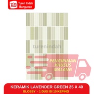 KERAMIK LAVENDER GREEN 25X40 - KERAMIK DINDING - KERAMIK KAMAR MANDI