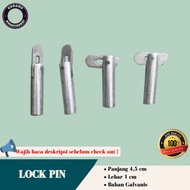 Lock pin scaffolding