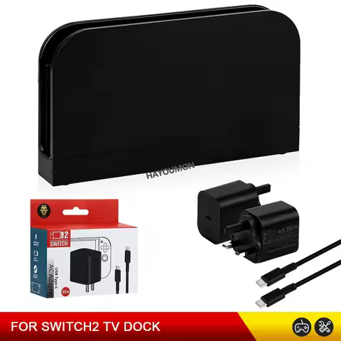 2in1 NEW TV Dock for NS Switch 2 Charging Dock HDMI-Compatible For Switch 2 TV Dock Charger Station 