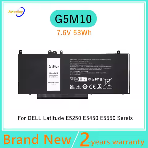 G5M10 RYXXH Laptop Battery For Dell Latitude E5250 E5450 E5550 8V5GX R9XM9 WYJC2 1KY05