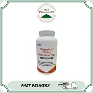 LAC VITAMIN C 1000MG WITH ROSE HIPS TR 180'S