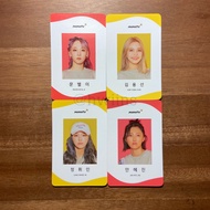 Mamamoo Moonbyul Wheein Hwasa Solar SG2020 Photocard