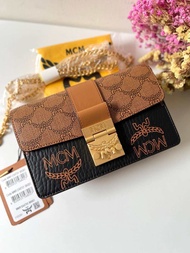 รับประกันแท้💯 TRACY CROSSBODY IN MONOGRAM MIX mcm