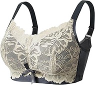 Women's Ultra-Thin Mastectomy Bras Fake Breast Brasieres Full Coverage Pocket Bra Lace Wireless Slee