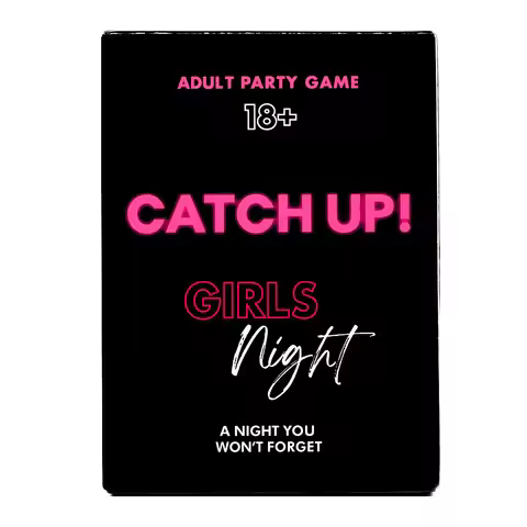 Catch Up Card Game Girls Night Party Happy Game Spicy Thought Provoking Conversation Starters for Fu