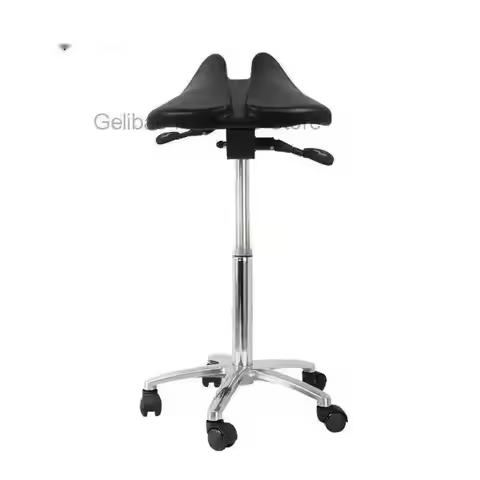 Ergonomic Multi Orthopedic Chair Saddle Adjust Chair Posture Stool with Swivel Tilting Seat For Dent