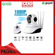 Cash on Delivery - CCTV Wifi 2.4Ghz 5Ghz Ip Camera Indoor Yi Iot 3 Antenna PTZ 1080p POS