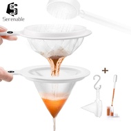 [Serenable] Versatile Baby Brine Shrimp Sieve with Pipettes, Hook, Storage Tube, 80 Mesh and 200 Mes
