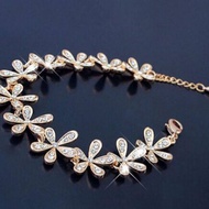 Titanium bracelet gold plated bracelet korean bracelet gold bracelet 12