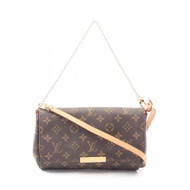 【二手】LOUIS VUITTONFavorite MM Monogram 兩用手提包 M40718 PVC塗層帆布皮革 Favorite MM 女士