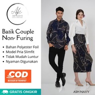 Invitation Batik Couple | Slimfit Men's Batik | Couple Batik Couple | Modern Batik | Invitation Batik Clothes | Party Batik Clothes