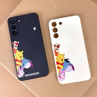 Pooh Bear Friends Silicone Case Samsung A (Samsung) Mobile Phone New Product 100% Copyright Disney.