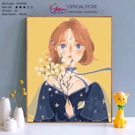 Coloring by numbers Flower Girl CG4490