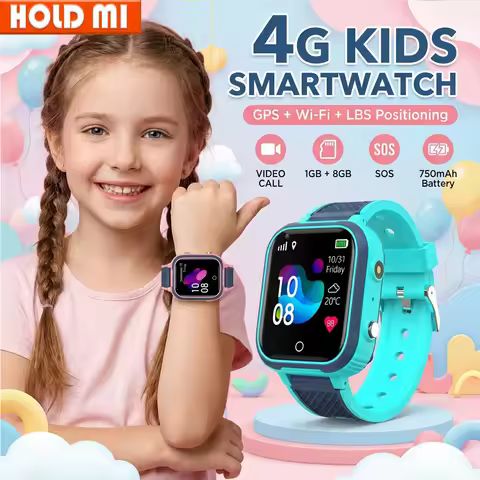 New 4G Smart Watch Kids GPS WiFi Location Video Call SOS Alert Tracker Monitor SMS Wristband Childre