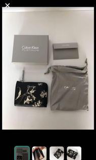 CK Calvin Klein真皮wallet