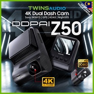 DDPAI Z50 4K UHD Dash Cam 2160P UHD DVR GPS Car Wifi DVR Dash Camera Dual Sight Cam Auto Video Recorder Wifi Car DVR 24H Parking