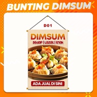 BUNTING DIM SUM | DIMSUM BUNTING