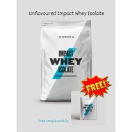 Myprotein Unflavoured Impact Whey Isolate 1kg